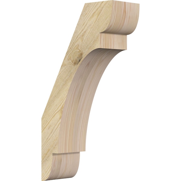 Ekena Millwork 6"W x 14"D x 26"H Olympic Rough Sawn Knee Brace, Douglas Fir BRC06X14X26OLY00RDF - main